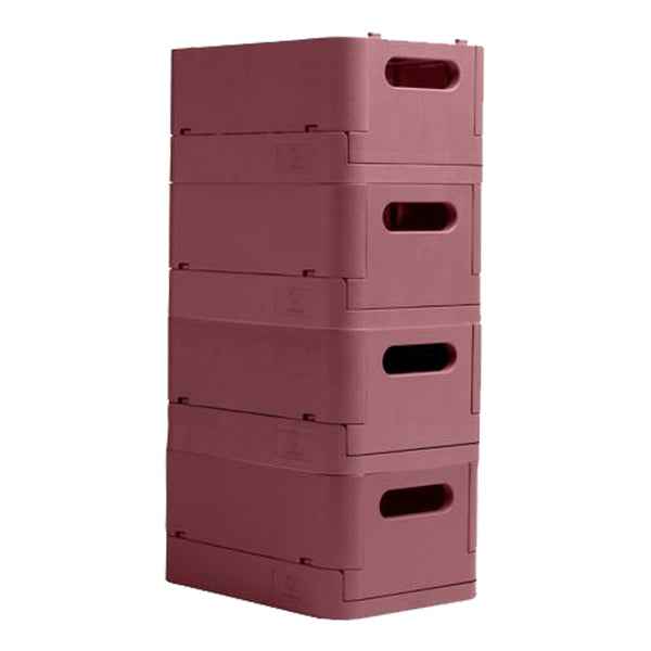 Scatola pieghevole The Smart Case maxi Skandi - 37,5 x 27,5 x 16,3 cm - rosa antico - Exacompta