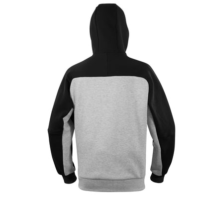 Felpa Borgo - con cappuccio - taglia M - grigio/nero - Deltaplus