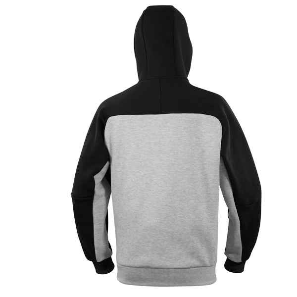 Felpa Borgo - con cappuccio - taglia XL - grigio/nero - Deltaplus