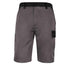 Bermuda da lavoro M1BE2 - taglia XXL - twill/poliestere/cotone - grigio - Deltaplus