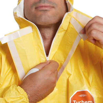 Tuta da lavoroTychem 2000 - taglia XL - giallo - Dupont