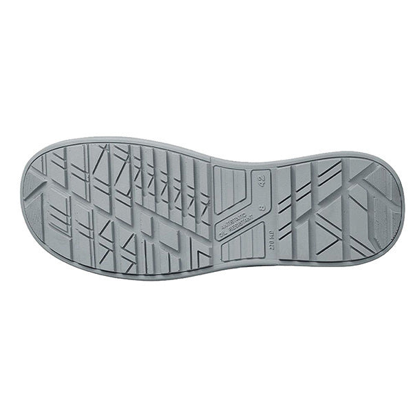 Calzatura di sicurezza Denver S1P - numero 42 - pelle scamosciata/mesh - nero/verde - U-Power