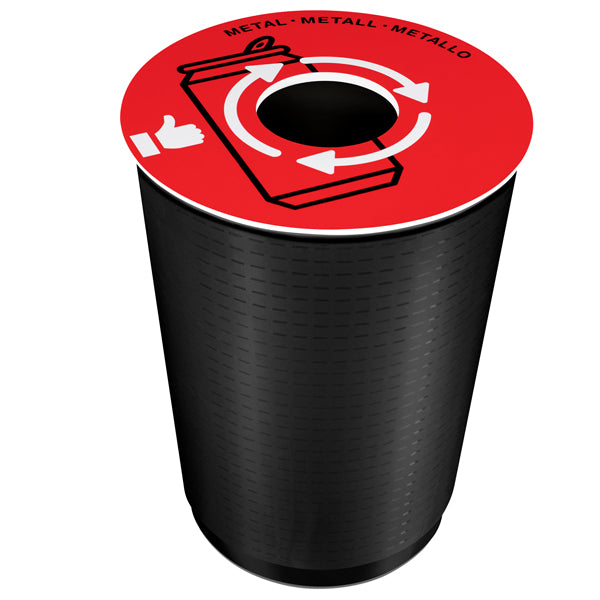 Coperchio raccolta metallo - per cestino 133R - diametro 38 cm - PVC - rosso - Cep