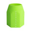 Portapenne Monocromo - 9,5 x 7,5 x 7 cm - silicone soft touch - colori fluo assortiti - Pigna