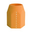 Portapenne Monocromo - 9,5 x 7,5 x 7 cm - silicone soft touch - colori fluo assortiti - Pigna