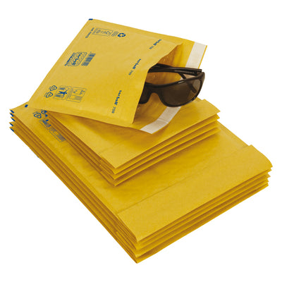 Busta imbottita Sacboll - C (17 x 27 cm) - carta - avana - Blasetti - conf. 10 pezzi