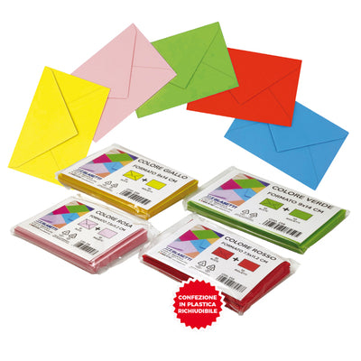 Buste e biglietti regalo - formati e colori assortiti - Blasetti - expo 20 conf.