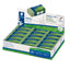 Gomma Eco 526 - 43 x 19 x 13 mm - per matita - verde - Staedtler - conf. 30 pezzi