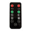 Ventilatore portatile - da campeggio - con luce LED - diametro 10 cm - 16 x 14 x 16,5 cm - Melchioni family