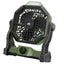 Ventilatore portatile - da campeggio - con luce LED - diametro 12 cm - 25,5 x 21 x 11,5 cm - Melchioni family