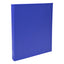 Raccoglitore foderato in PP - A4 - 2 anelli tondi 30 mm - dorso 4 cm - blu scuro - Exacompta