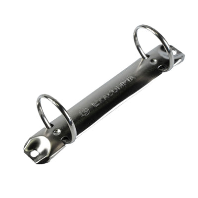 Raccoglitore foderato in PP - A4 - 2 anelli tondi 30 mm - dorso 4 cm - blu scuro - Exacompta