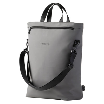 Borsa zainabile Drop - 30 x 44 x 14 cm - gomma - grigio - In Tempo