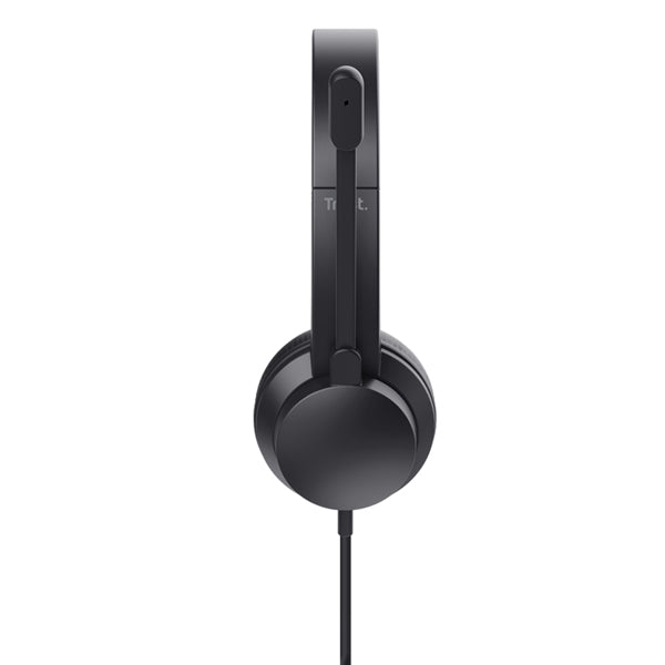 Cuffie USB per PC HS-201 - con microfono - nero - Trust