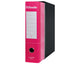 Registratore Essentials G75 - dorso 8 cm - protocollo 23 x 33 cm - fucsia - Esselte