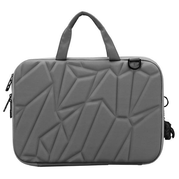 Borsa porta notebook Vacallo 16" - PET - grigio chiaro - SWISS Digital DESIGN
