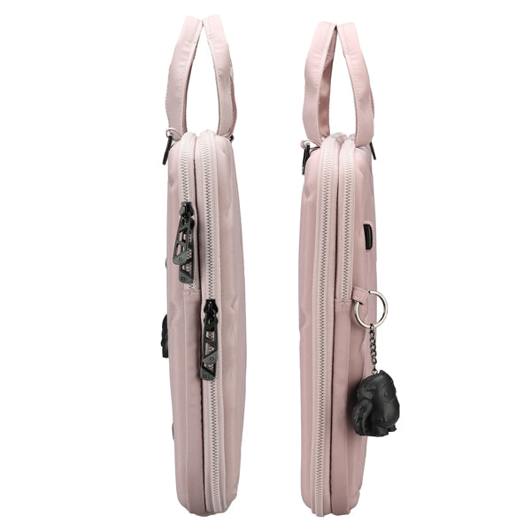Borsa porta notebook Vacallo 16" - PET - rosa cipria - SWISS Digital DESIGN