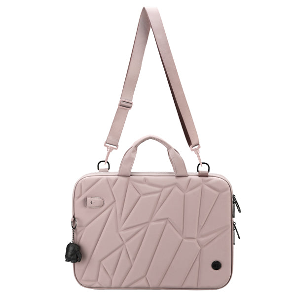 Borsa porta notebook Vacallo 16" - PET - rosa cipria - SWISS Digital DESIGN