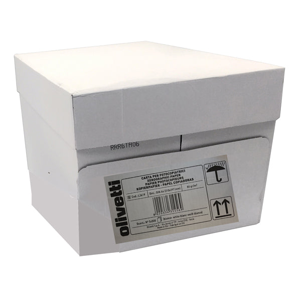 Carta Premium Quality - A4 - 80 gr - Olivetti Red - conf. 500 fogli (drop max 25 risme)
