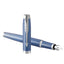 Penna stilografica IM Monochrome Rituals Blue - punta M - blu - Parker