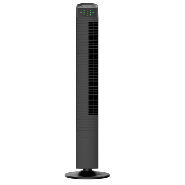 Ventilatore a torre Skyline - c/telecomando - 3 velocità - 65 W - 29 x 29 x 90,7 cm - nero - CFG