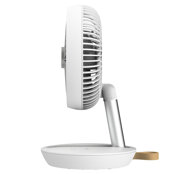 Ventilatore da tavolo Air Studio - ricaricabile - diametro 17 cm - grigio/bianco - CFG