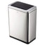 Cestino con sensore No TouchDuo - 2 x 20 L - 46,5 x 27 x 65 cm - acciao/PPL - argento metallizzato - Durable