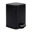 Bidone Pico - con pedale e vaschetta - 4 L - nero satinato - Perfetto