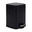 Bidone Pico - con pedale e vaschetta - 6 L - nero satinato - Perfetto