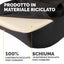 Cuscino Lombare Confort Breyta - 33 x 38 x 9 cm - in tessuto - nero - Fellowes
