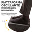 Cuscino Poggiapiedi Breyta - 10 x 45 x 30 cm  - nero - Fellowes