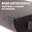 Cuscino Poggiapiedi Breyta - 10 x 45 x 30 cm  - nero - Fellowes