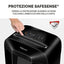 Distruggidocumenti LX85 - a frammenti - nero - Fellowes