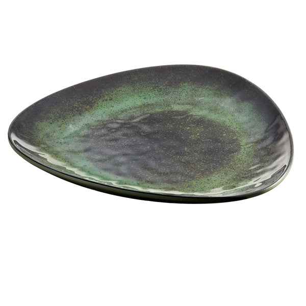 Piatto triangolare Linea Amazzonia - 19,2 x 2,5 cm - melamina - Leone