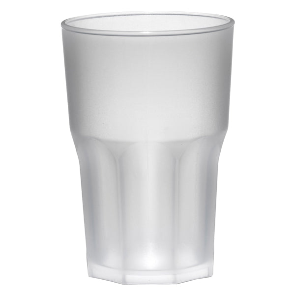 Bicchiere Granity - 400 ml - PP - satinato - Leone - conf. 5 pezzi