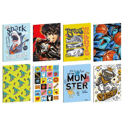 Maxiquaderno Kid Boy - A4 - rigo di 1a - 21 fogli - 80 gr - Blasetti