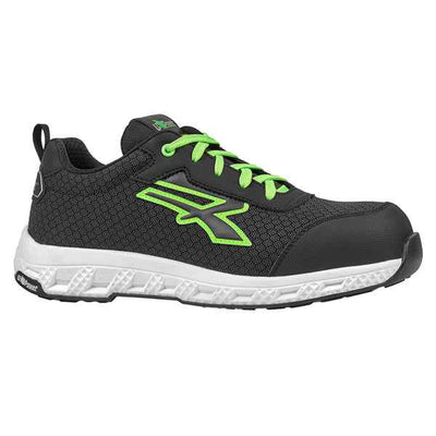 Calzatura di sicurezza Mitch Red Ego S3S ESD - numero 36 - nero/verde - U-Power