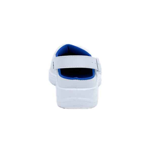Calzatura sabot Maubec 4 SB FO EA SR - microfibra - numero 44 - bianco - Deltaplus