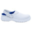 Calzatura sabot Maubec 4 SB FO EA SR - microfibra - numero 46 - bianco - Deltaplus