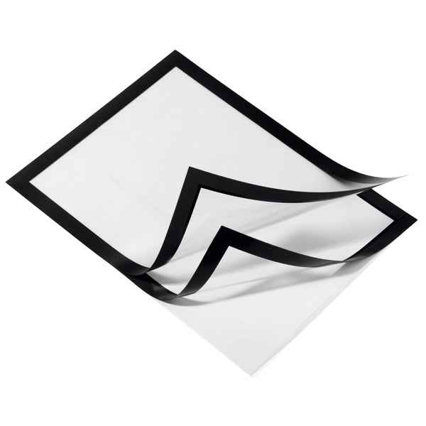 Cornice espositiva Duraframe - A4 - 21 x 29,7 cm - nero - Durable - conf. 10 pezzi