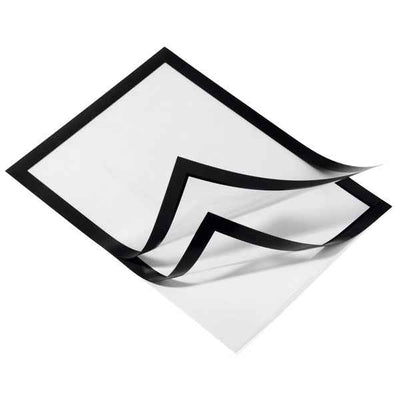 Cornice espositiva Duraframe - A4 - 21 x 29,7 cm - nero - Durable - conf. 10 pezzi