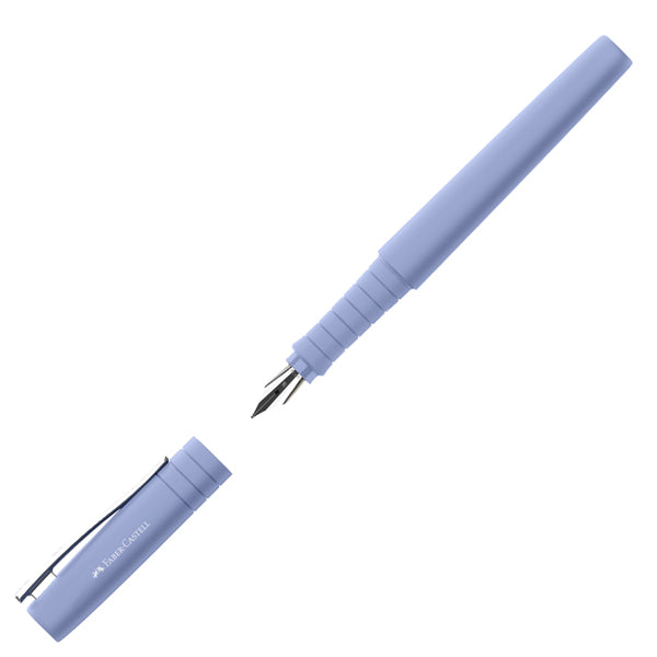 Set stilo B Poly Pen + sfera Poly Ball - punta 0,7 mm - fusto pale iris - Faber-Castell