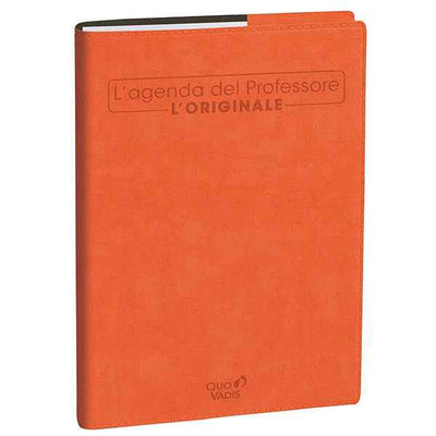 Agenda del Professore 2027 - copertina Roma - 21 x 27 cm - arancione - Quo Vadis