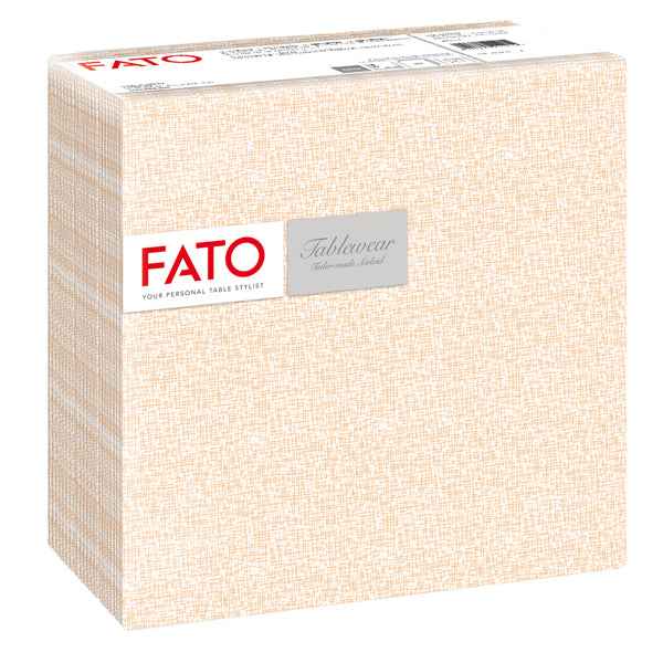 Tovagliolo linea AirLaid - carta - 40 x 40 cm - zucca - Fato - conf. 50 pezzi