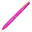 Penna a sfera scatto 4 Color - colori Neon assortiti - Osama - expo 36 pezzi