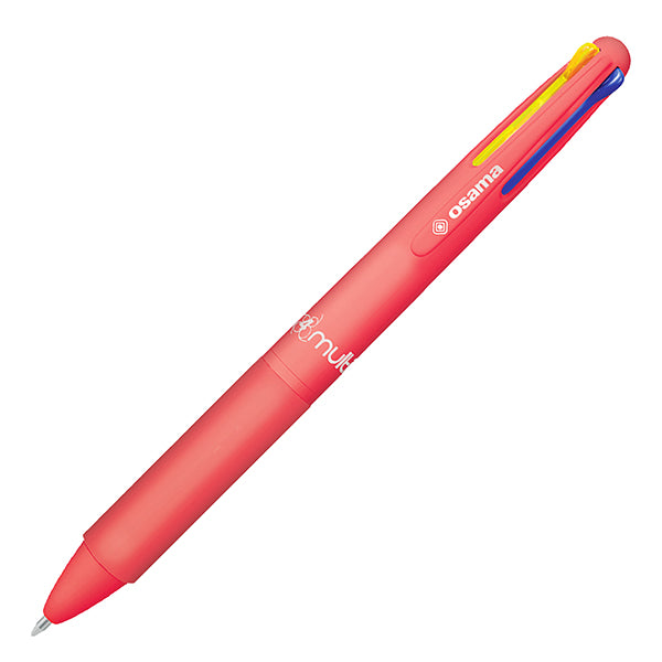 Penna a sfera scatto 4 Color - colori Neon assortiti - Osama - expo 36 pezzi