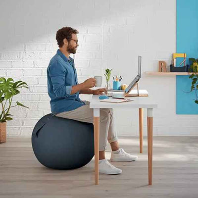 Palla Ergo Cosy - da seduta - 65 cm - grigio - Leitz