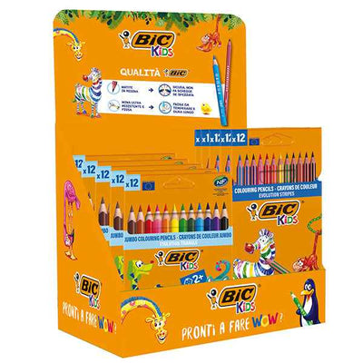 Pastelli Triangle e Stripes - Bic - expo 49 astucci