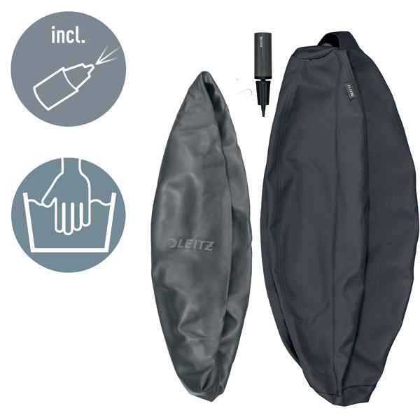 Palla Ergo Active - da seduta - 65 cm - grigio scuro - Leitz