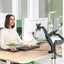 Braccio salvaspazio  - per 2 monitor & laptop - grigio scuro - Leitz